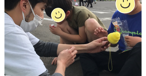 お祭りと公園外出♪